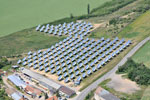 0.5 MW PV power plant Krumlov based on TRAXLE bifacial ridge concentrators