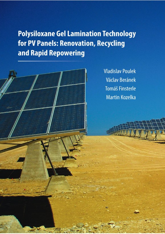 Cover of the monograph Polysiloxane Gel Lamination Technology for PV Panels.