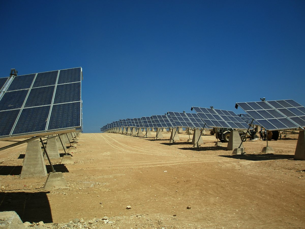Huelva 4 MW photovoltaic plant, southern Spain.